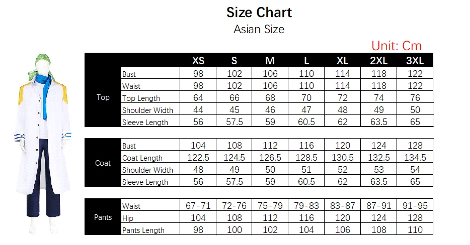 One Piece Koby Cosplay Costume Adult Polyester Uniform
