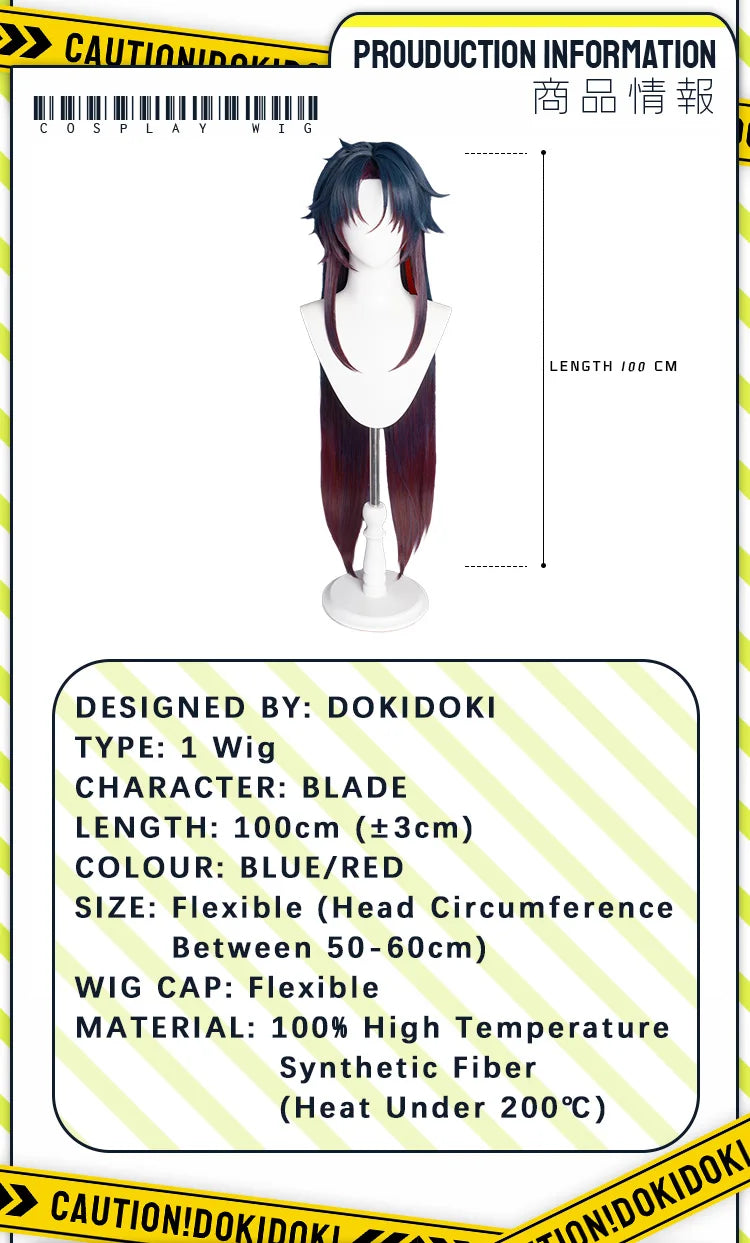 IN STOCK Jing Yuan Blade Doujin Cosplay Game Honkai: Star Rail DokiDoki-SR Men Antiquity Halloween Costume Jingyuan HSR