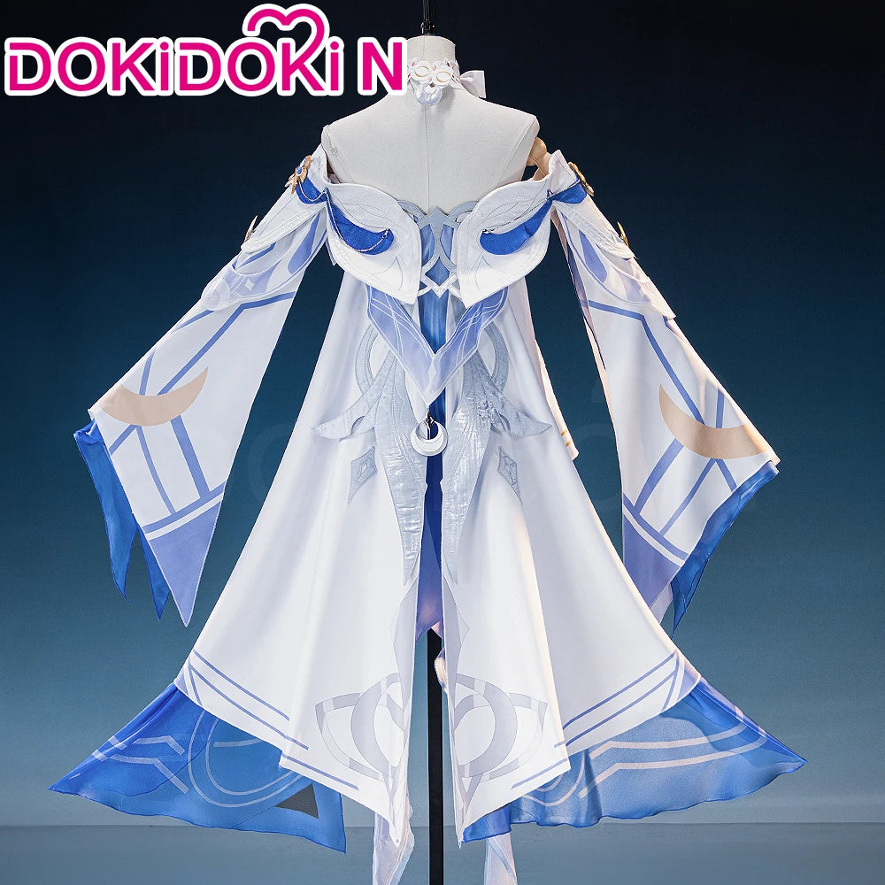 IN STOCK Columbina Cosplay Costume Game Genshin Impact【XS-3XL】DokiDoki-N Nod-Krai Women Song of the Welkin Moon Plus Size