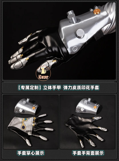 Zenless Zone Zero Lucia Cosplay Costume Wig Uniform Horns Headwear Tail Spook Shack Halloween Party for Women Girls Role Play