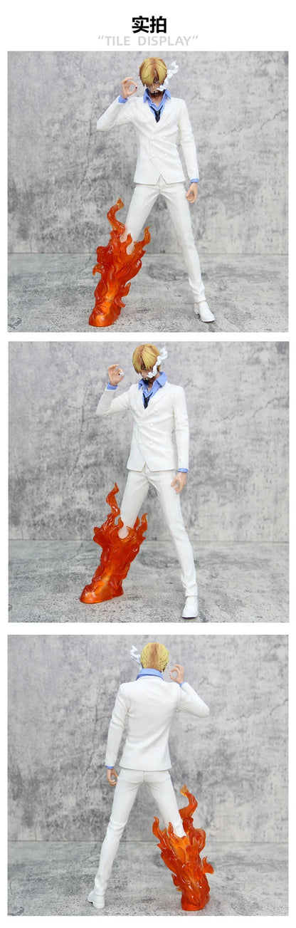 32cm One Piece Anime Figure Sanji Action Figure Vinsmoke Sanji Figma Pvc Model Statue Collection Souvenirs Toys Birthday Gift