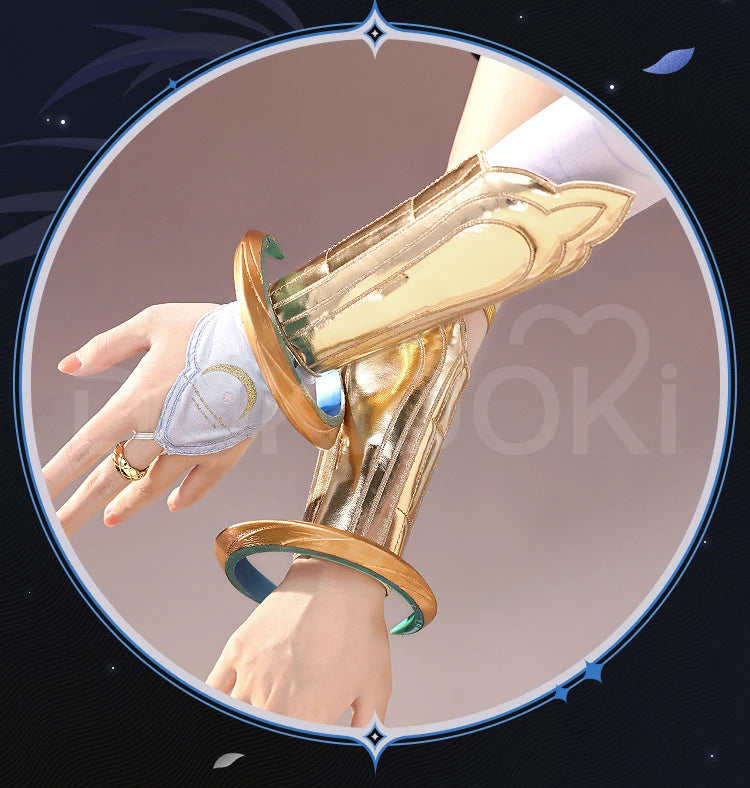 Iuno Cosplay Costume Game Wuthering Waves DokiDoki-SR Women Sexy Dress Costume Iuno Halloween Cosplay Metal Accessories