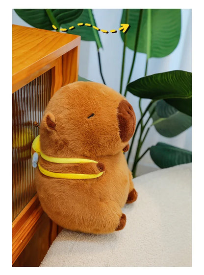 50cm Capybara Plush Simulation Capibara Anime Fluffty Toy Cute Doll Stuffed Animals Soft Doll Plush  Children's Birthday Gifts