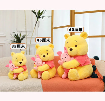 35/45/60cm Big Size Disney Winnie Anime Plush Stuffed Doll Room Decor Plushies Pillows Kawaii Ornaments Children's Holiday Gifts