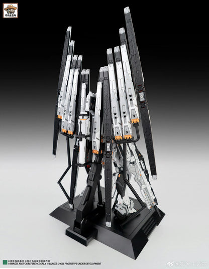 In Stock NCZZW Model RX-93 V 1/100 CMM GK Style Toy Assembly Model Kit Action Figure Model Robot Mecha Gift