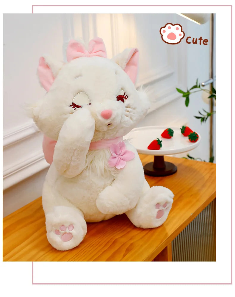 30/40/50cm Big Size The AristoCats Disney Anime Plush Stuffed Doll Kawaii Room Decor Plushies Children's Pillow Holiday Gifts