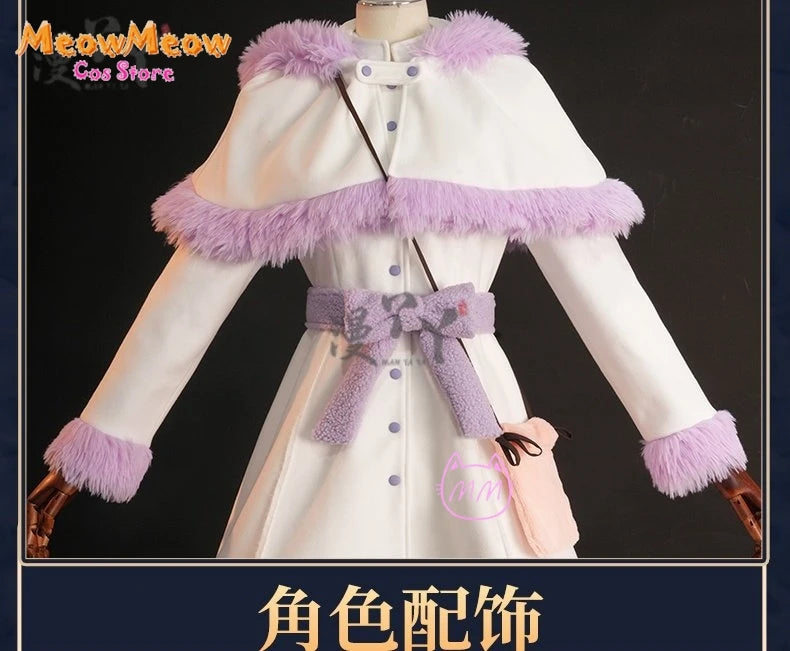 Love Chunibyo Kotoko Tsurumaki Winter Outfit Set Polyester Adult Woman
