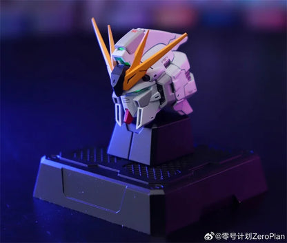 Bandai Zero Plan 4 in 1 Gundam Heads 1/100 ABS Model Kit