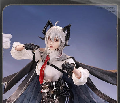 Wuthering Waves Zani Cosplay Costume Wig Uniform Metal Props Montelli Family Averardo Bank Ragunna Rinascita Halloween for Women