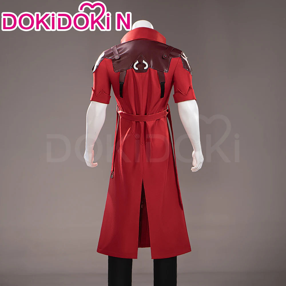 Dante Cosplay Costume Anime【XS-3XL】 DokiDoki-N Men Red Coat Costume Devil Dante Cosplay Plus Size