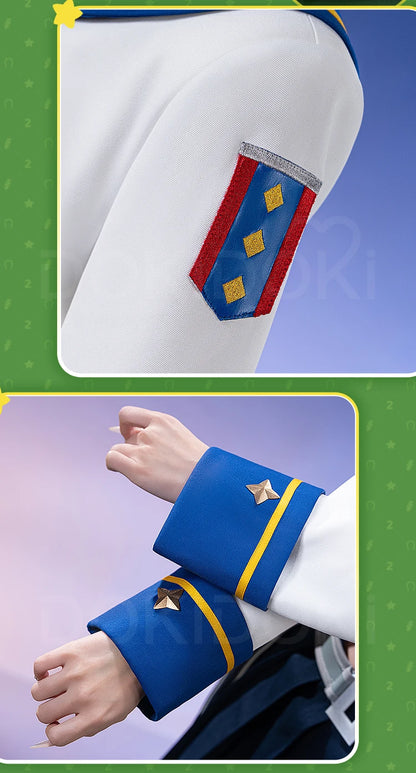 Oguri Cap Cosplay Costume Game【XS-2XL】DokiDoki-R Women Cute Performance Costume Oguri Cap White Cosplay Suits Plus Size