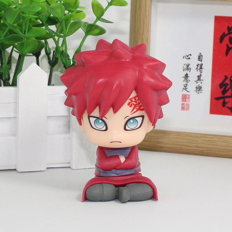 10cm Naruto Anime Figure Naruto Shippuuden Uchiha Itachi Action Figure Q Version Kakashi Figurine PVC Collection Model Doll Toys