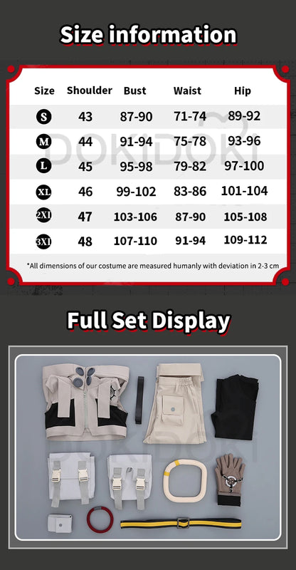 Riyo Rudo Cosplay Anime Gachiakuta【XS-3XL】DokiDoki-R Women Men Costume Rudo Surebrec Li Glaze Riyo Cosplay Wig Plus Size