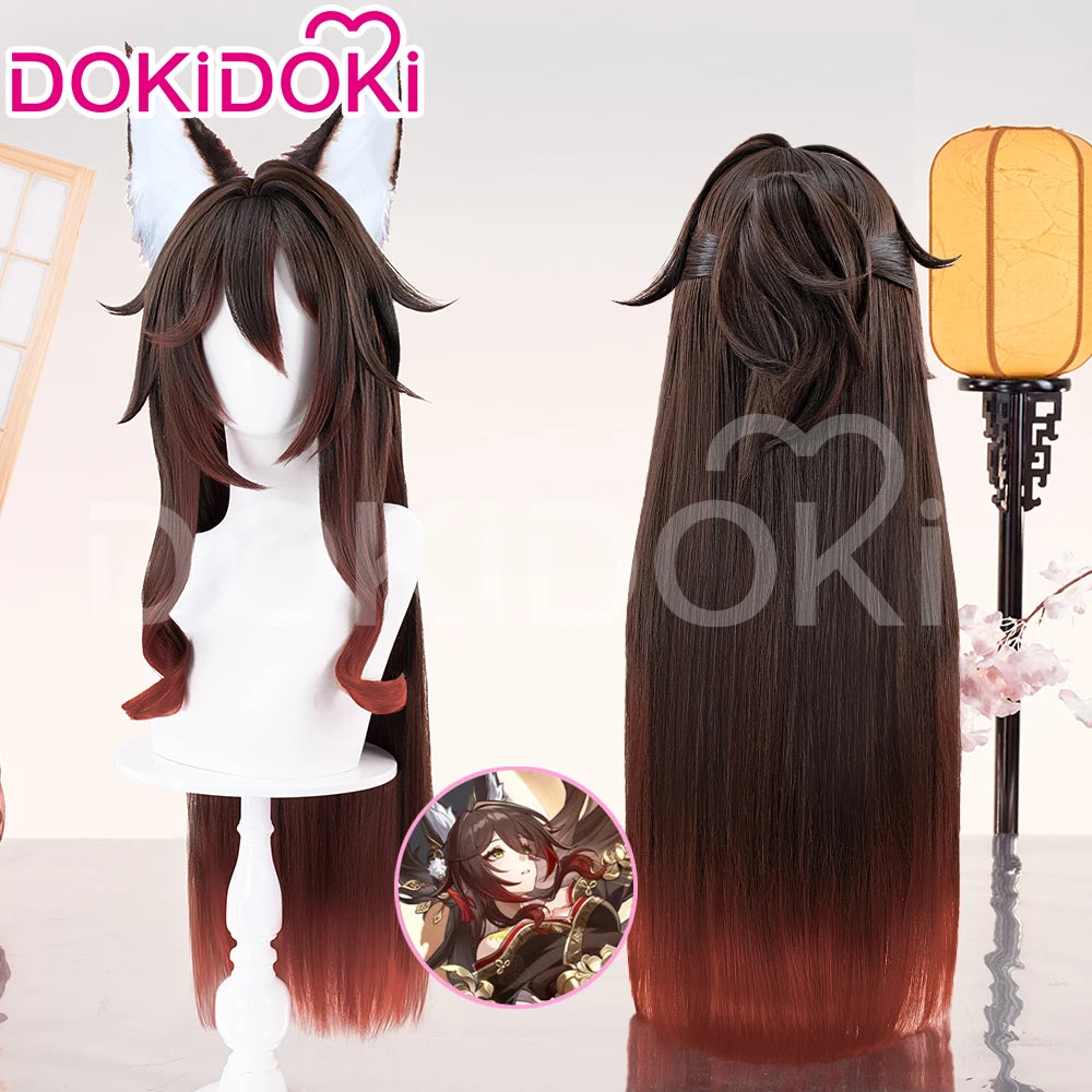 IN STOCK Fugue Cosplay Costume Game Honkai:Star Rail DokiDoki-SR Honkai Women Costume Tingyun Fugue Cosplay Ears Tail Christmas