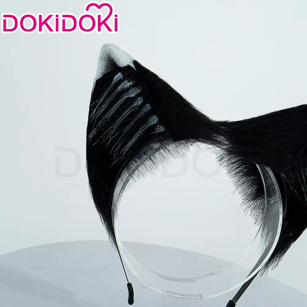 Xilonen Feixiao Von Lycaon Alastor Maomao Seth Tighnari Ears Cosplay DokiDoki Ears Cosplay Halloween Cosplay Props Christmas