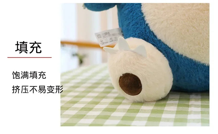 85/100CM Big Size Snorlax Plushie Pokemon Cartoon Anime Peluche Kawaii Stuffed Cushion Comfortable Soft Doll Children Toy Gift