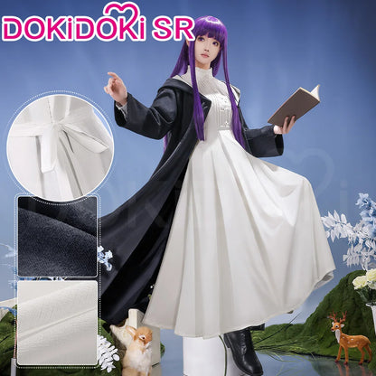 IN STOCK Fern Cosplay Costume Anime Frieren: Beyond Journey's End Cosplay DokiDoki-SR Women Costume Fern Cosplay Christmas