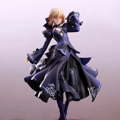 25cm Fate/Stay Night Saber Alter - Pvc Anime Figurine Formal Dress Version Swapable Stylish Room Decoration Desk Ornament Gift