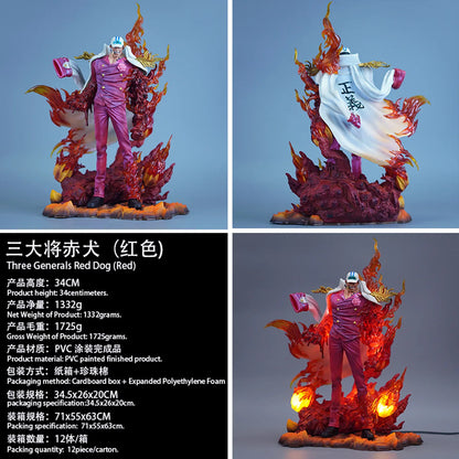 Bandai Sakazuki Navy Admiral 34cm PVC Model