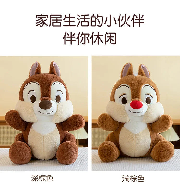 35/55/70cm Big Size Chip & Dale Disney Anime Plush Stuffed Doll Kawaii Room Decoration Plushies Pillow Ornaments Holiday Gifts