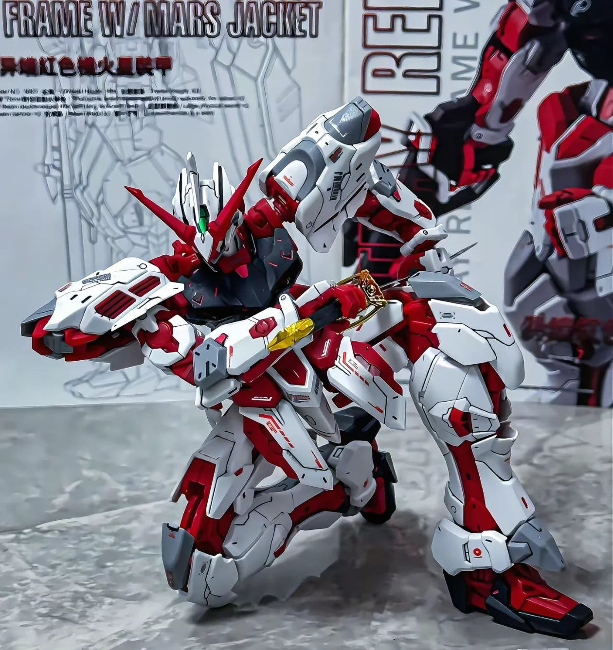 【IN STOCK】DABAN 8807 MG 1/100 Astray Red Frame Mars Jacket Reprint MBF-P02 Model Kit Assembly Action Figure Robot Plastic Model