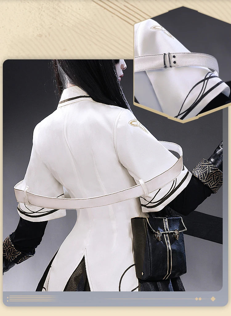 IN STOCK Arturia Virtuosa Cosplay Costume Game Arknights Cosplay DokiDoki-SR Virtuosa Cosplay Arturia Giallo Women Costume