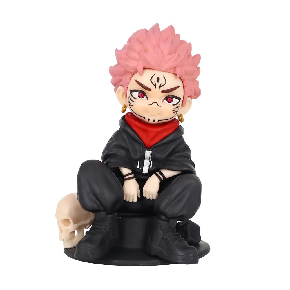 Jujutsu Kaisen Anime Figure 3 Style Satoru Gojo Action Figure Lord of the Curse Sukuna Figurine Collection Model Doll Toys Gifts