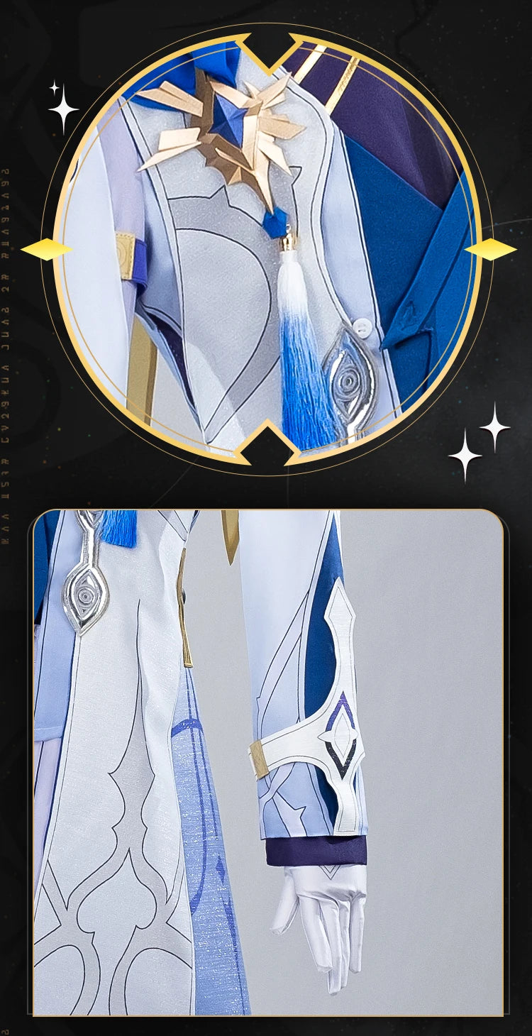 IN STOCK Sunday Cosplay Costume Game Honkai:Star Rail【XS-3XL】DokiDoki-N Men Suit Christmas Costume Sunday Cosplay PlusSize