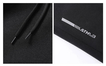 Chrlck Men’s Unisex Winter Fleece Sweatpants Warm Running Jogging Sport Trousers Elastic Waist Thick