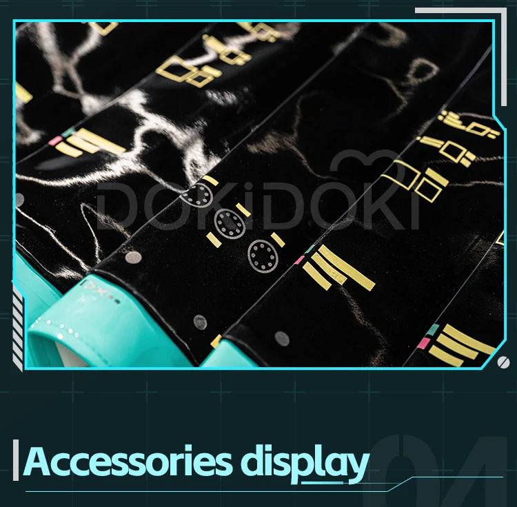 IN STOCK Mikuu Cosplay Costume DokiDoki-R Mikku Cosplay Women Cute Short Dress Costume Mikuu Cosplay Christmas