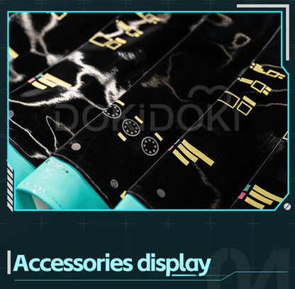 IN STOCK Mikuu Cosplay Costume DokiDoki-R Mikku Cosplay Women Cute Short Dress Costume Mikuu Cosplay Christmas