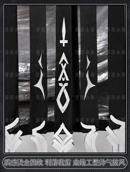 Arknights Exusiai The New Covenant Cosplay Costume Wig Uniform Jacket Headwear Earrings Halloween Party for Women Girls Carnival