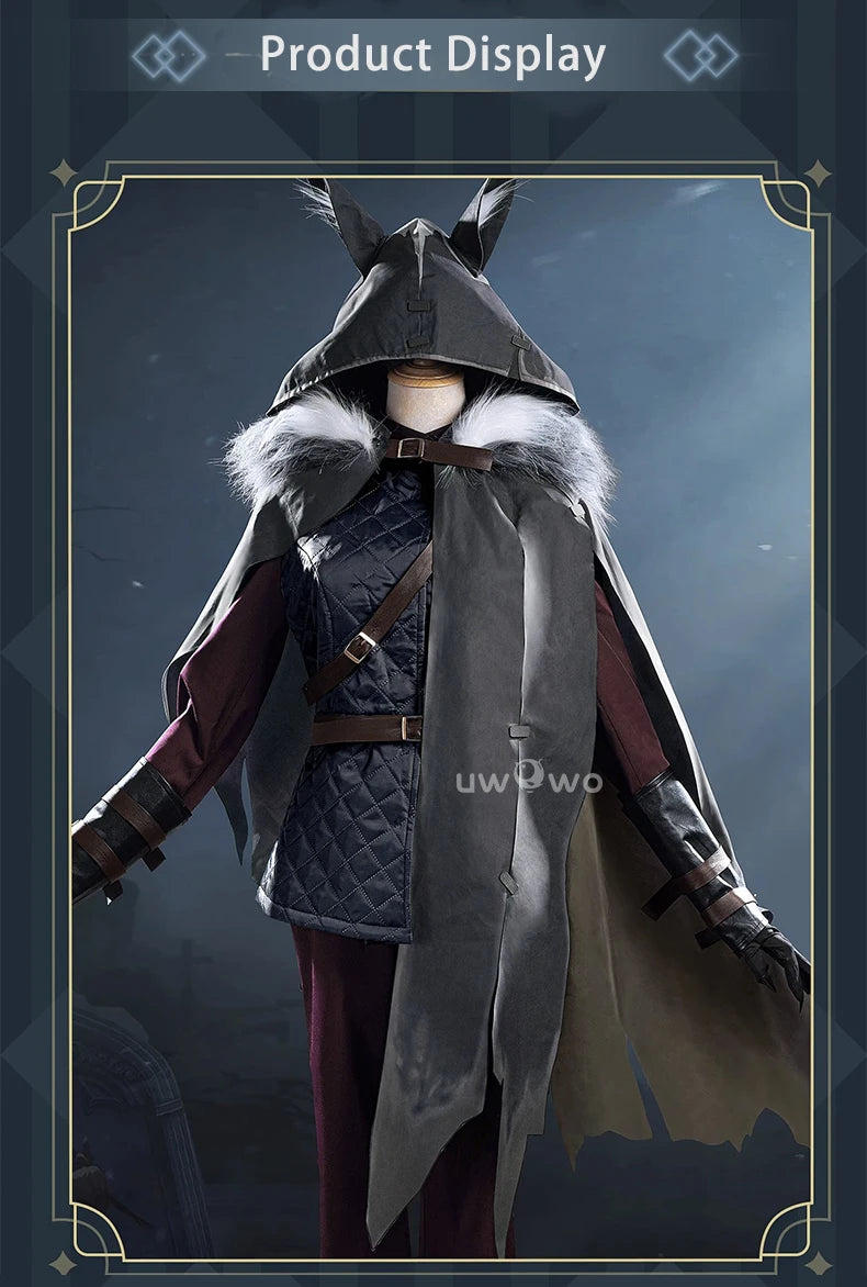 UWOWO Collab Series: Game Identity V Night Watch Hunters Ithaqua Cosplay Costume