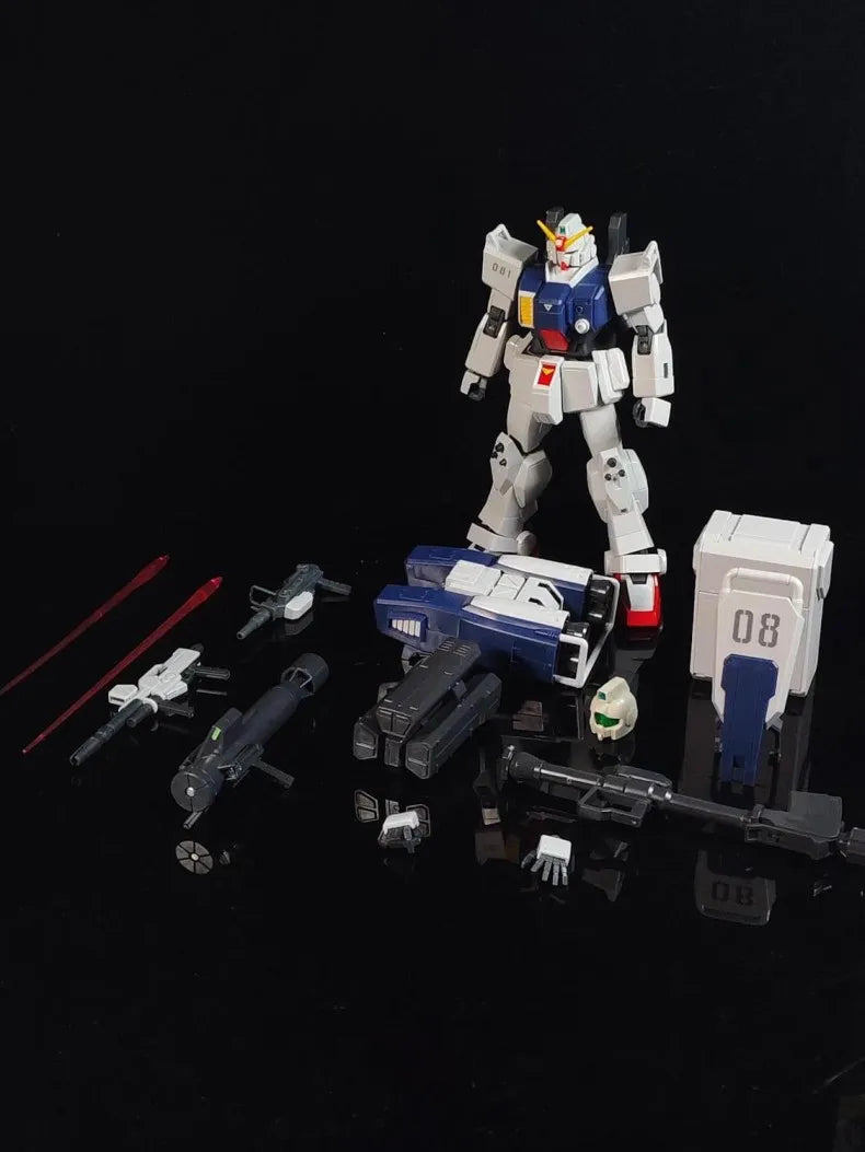 In Stock KK Model RX-79G HG 1/144 HGUC Assembly Model Kit 08MS Fighter Mass Production Ground Type Scale Action Figure Gifts