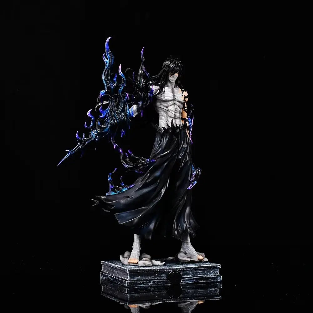 New Anime Bleach Figurine Kurosaki Ichigo Ulquiorra Cifer Action Figures Hollowfication Collection Statue Model Birthday Gifts