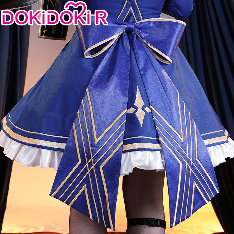 IN STOCK Saber Cosplay Costume Game Honkai: Star Rail x Fate Stay Night【S-2XL】DokiDoki-R Halloween Saber Costume Plus Size