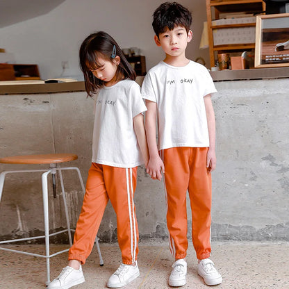 Boys Pants Girls Trousers Striped Boutique Spring Summer Fall Children Clothes Kids Pants Casual Toddler 3 to 4 5 6 7 8 9 Years