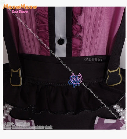 Bangdream Roselia Yukina Minato Costume Polyester Set