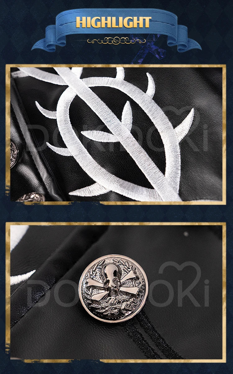 IN STOCK Vergil Cosplay Cotsume Game Cosplay【S-3XL】DokiDoki-R Vergil Nelo Angel Slayer Men Halloween Plus size