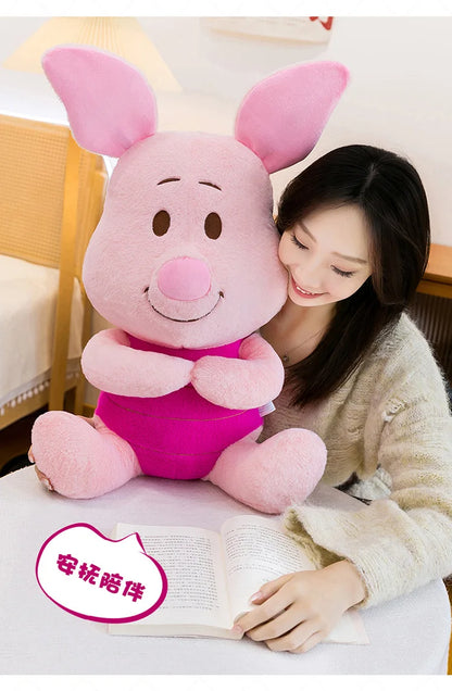 60/80/100cm Super Big Size Piglet Disney Anime Plush Stuffed Doll Kawaii Room Decoration Plushies Children's Pillow Holiday Gift