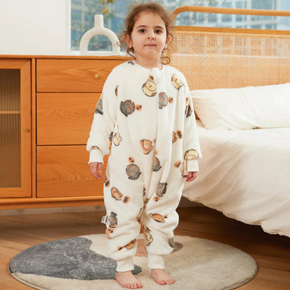 Baby Pajamas Newborn Boy Girl 6 to 9 12 18 24 Months Winter Pijamas One Pieced Warm Infantil Pijama Toddler Kids Blanket Sleeper