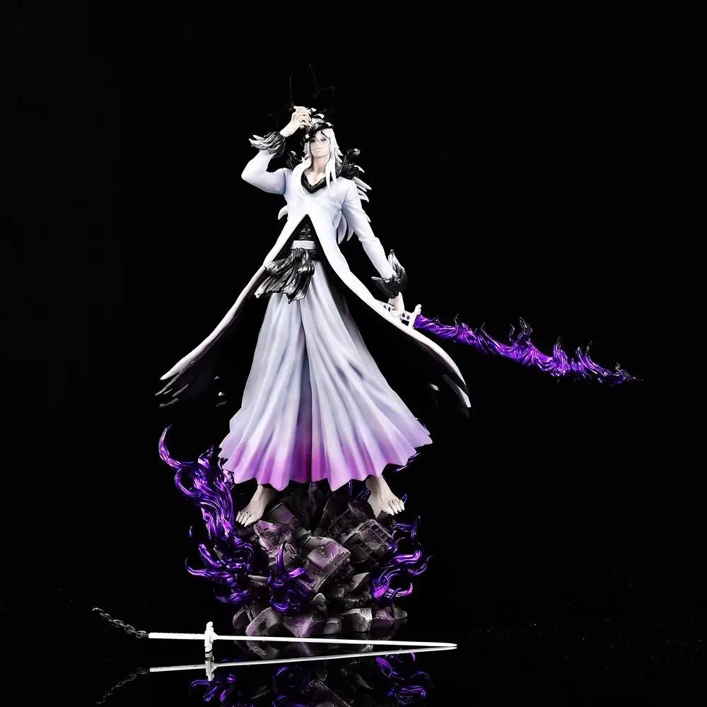 New Anime Bleach Figurine Kurosaki Ichigo Ulquiorra Cifer Action Figures Hollowfication Collection Statue Model Birthday Gifts