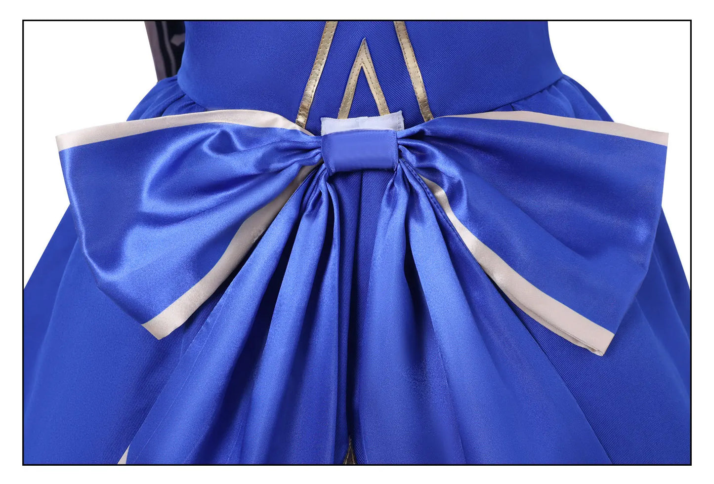 Honkai Star Rail Fate Saber Cosplay Costume Wig Dress Headwear Uniform Stocking Halloween Party for Women Girls Carnival iCoser