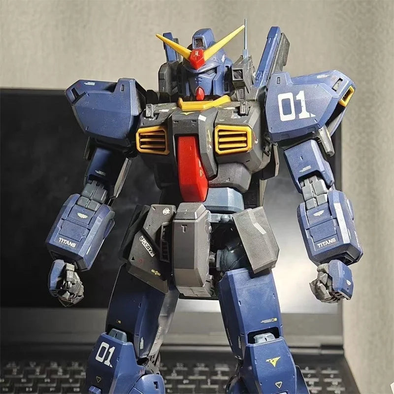 In Stock GAOGAO Model MK2 RX-178 MK-II PG 1/60 TITANS Color AEUG Toy Assembly Model Kit Action Figures Robot Mecha Gifts