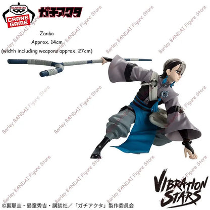Banpresto Gachiakuta Vibration Stars Zanka Nijiku Rudo 14-27cm PVC Model
