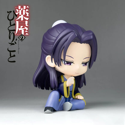 1/5PCS 9cm Kusuriya no Hitorigoto Anime Figure Q Version Maomao Action Figure Kawaii Jinshi Figurine PVC Collection Model Toys