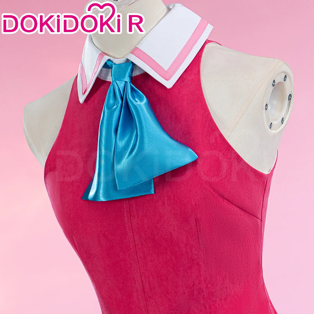 Hoshino Ai Cosplay Costume Anime Oshi no Ko Cosplay 【S-2XL】DokiDoki-R Hoshino AI Women Idol Pink Dress Costume Plus Size