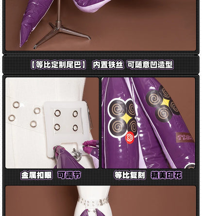 Zenless Zone Zero Yidhari Cosplay Costume Wig Uniform Hat Outfit Spook Shack Halloween Party for Women Girl Carnival Prop iCoser