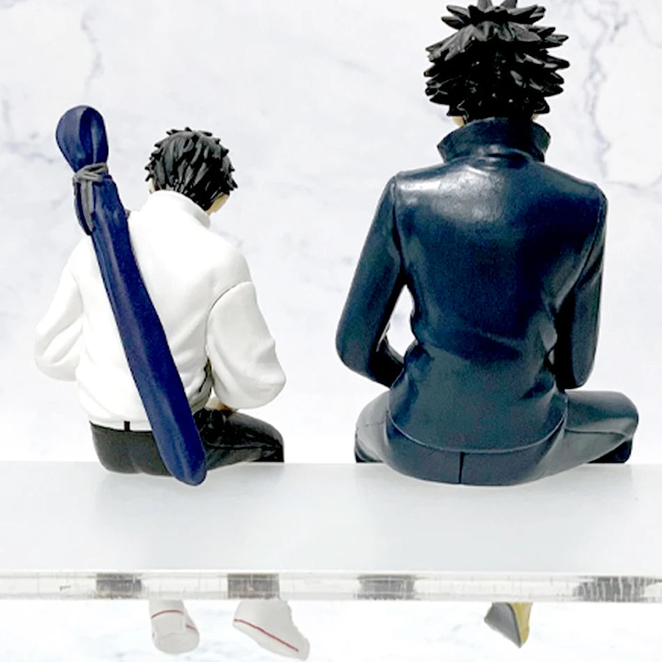 New Jujutsu Kaisen Fushiguro Megumi Action Figural Sitting Doll Car Decoration PVC Model Kids Gifts Model Toys