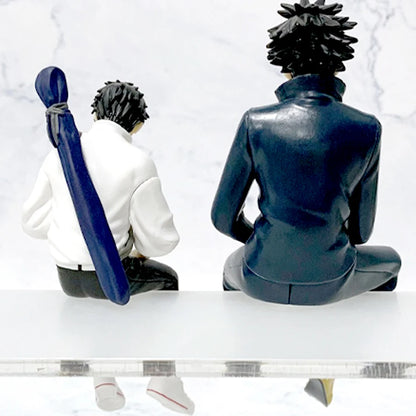 New Jujutsu Kaisen Fushiguro Megumi Action Figural Sitting Doll Car Decoration PVC Model Kids Gifts Model Toys